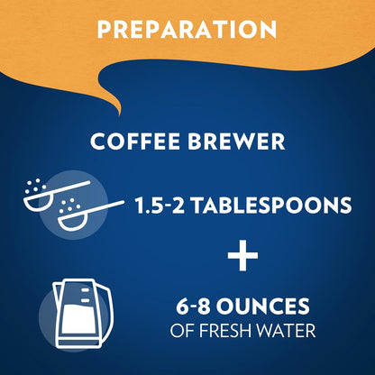 pre-ground texture optimized for drip brewers