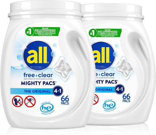 pre-measured single-dose mighty pac format (no measuring, no spills, no waste)
