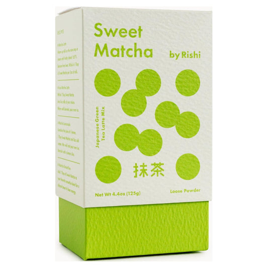 pre-sweetened blend of japanese green tea powder and pure cane sugar