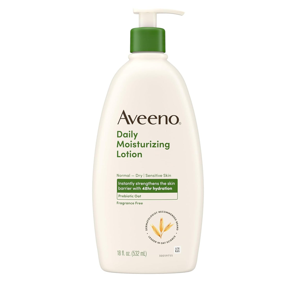 prebiotic oat formula that nourishes and strengthens the skin's natural moisture barrier