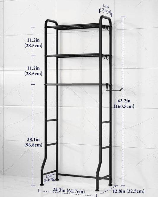 premium carbon steel frame with waterproof and rustproof coating rated for humid rooms