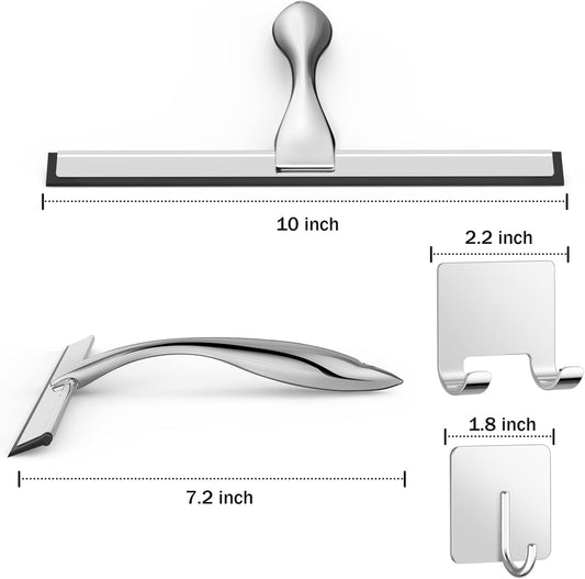 premium silicone blade engineered for streak- and squeak-free wiping
