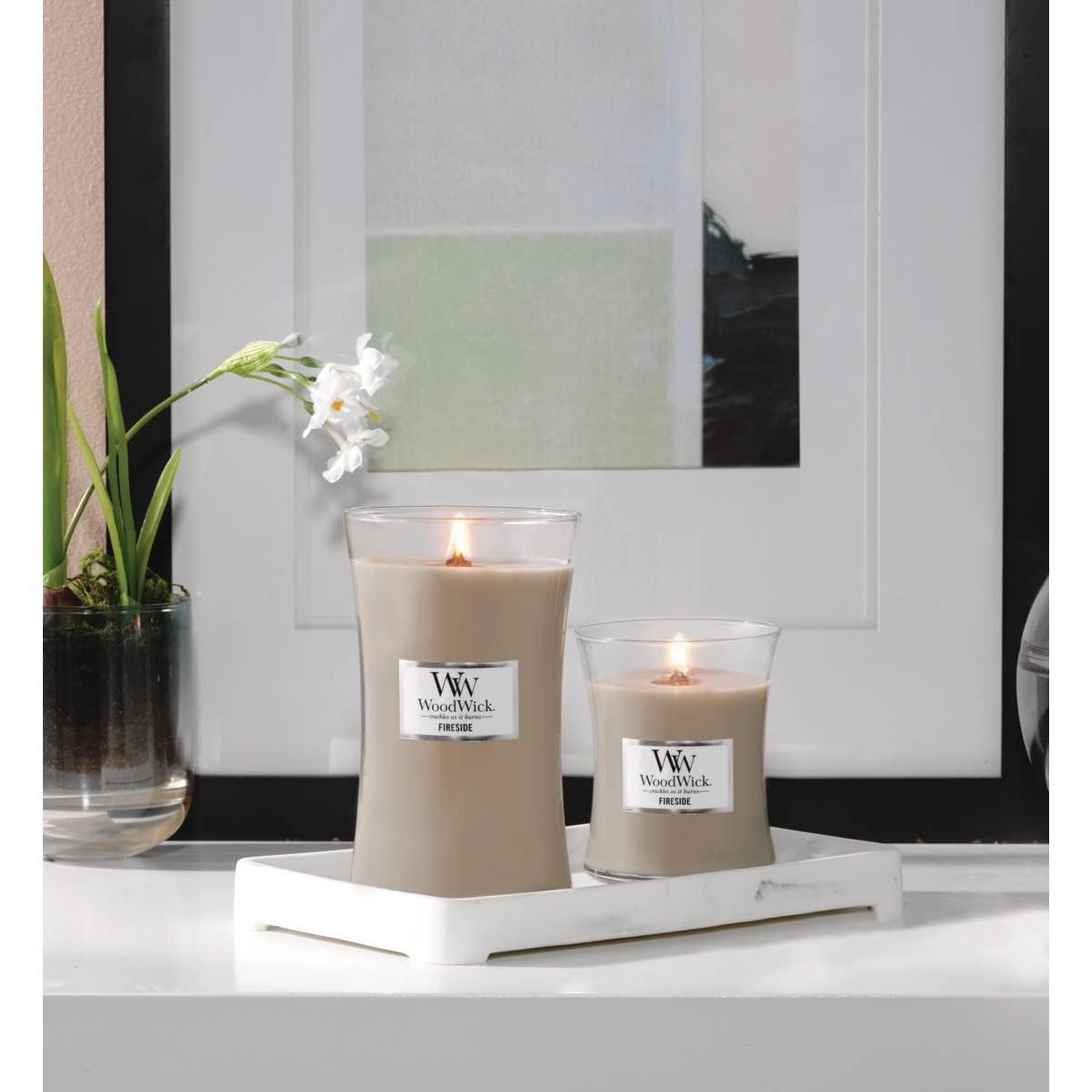 premium soy and paraffin wax blend marketed as clean and long-lasting