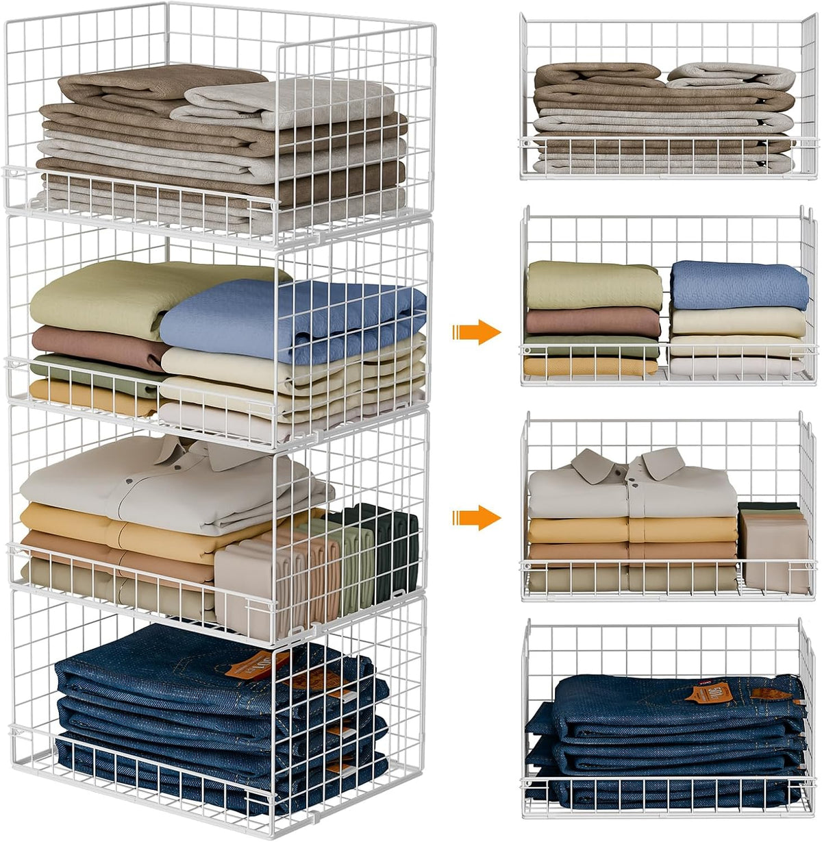 premium sturdy iron mesh construction (9.7 lbs, matte metal finish)