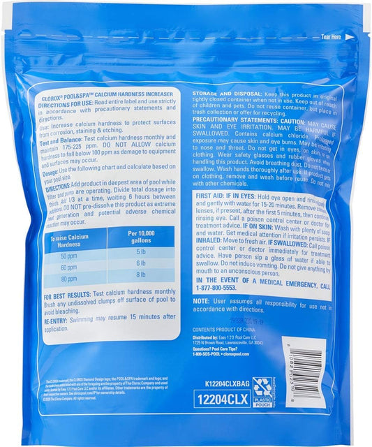 prevents corrosion, etching, and staining on plaster pool surfaces