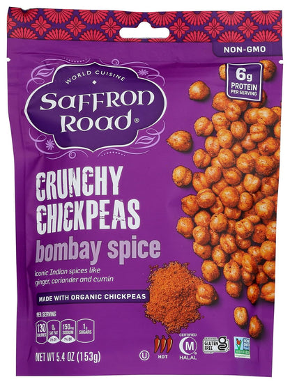 primary ingredient is organic chickpeas for plant-based protein and fiber