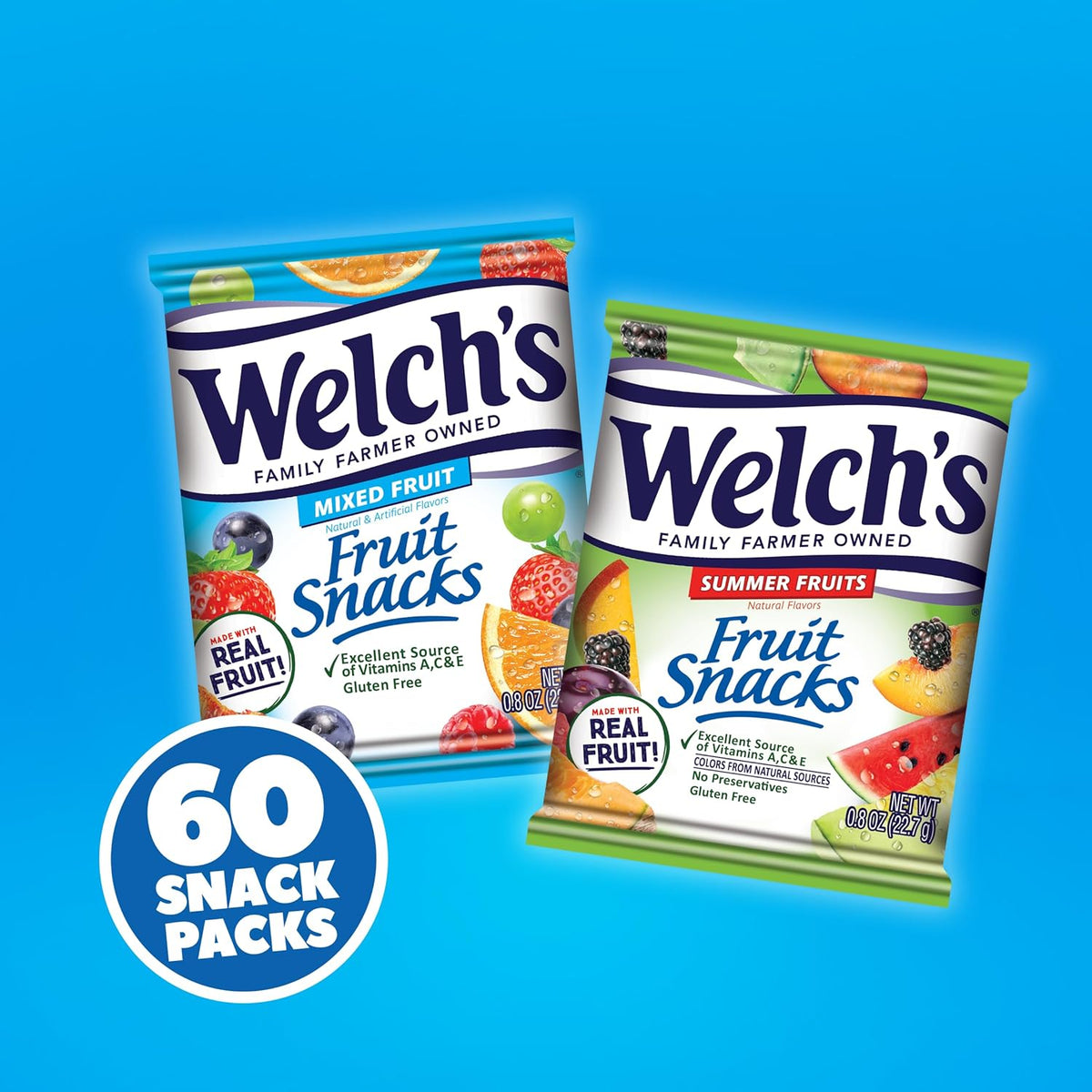provides 25% daily value of vitamins c, a, and e per serving