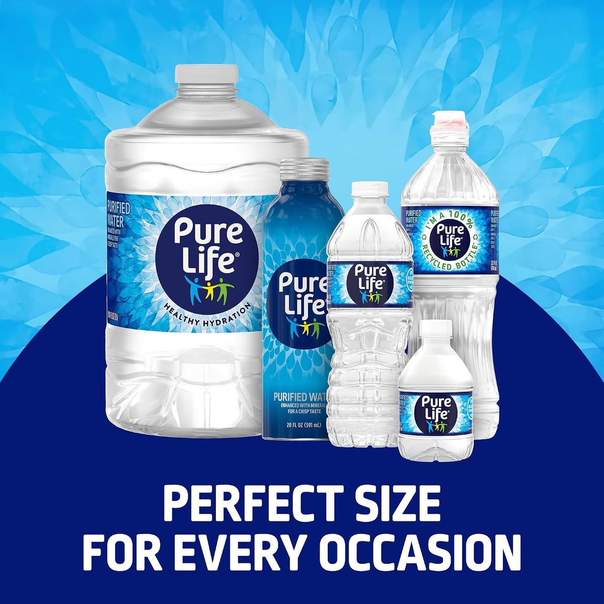 Pure Life Toy Story 5 Water 15 Pack - Kids Lunchbox Bottles for School and Playdates