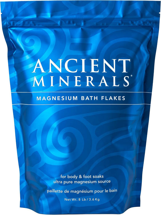 pure magnesium chloride flakes (not magnesium sulfate/epsom salt)