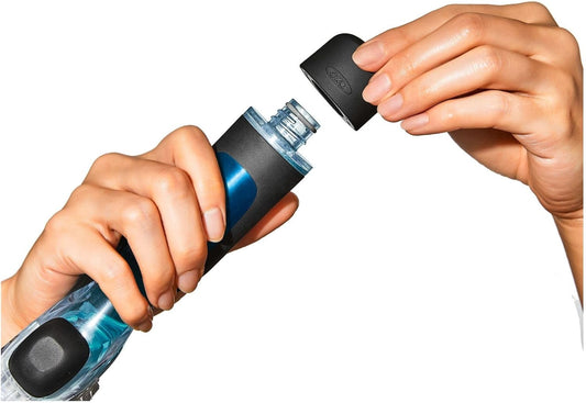 push-button soap dispenser with silicone anti-drip valve