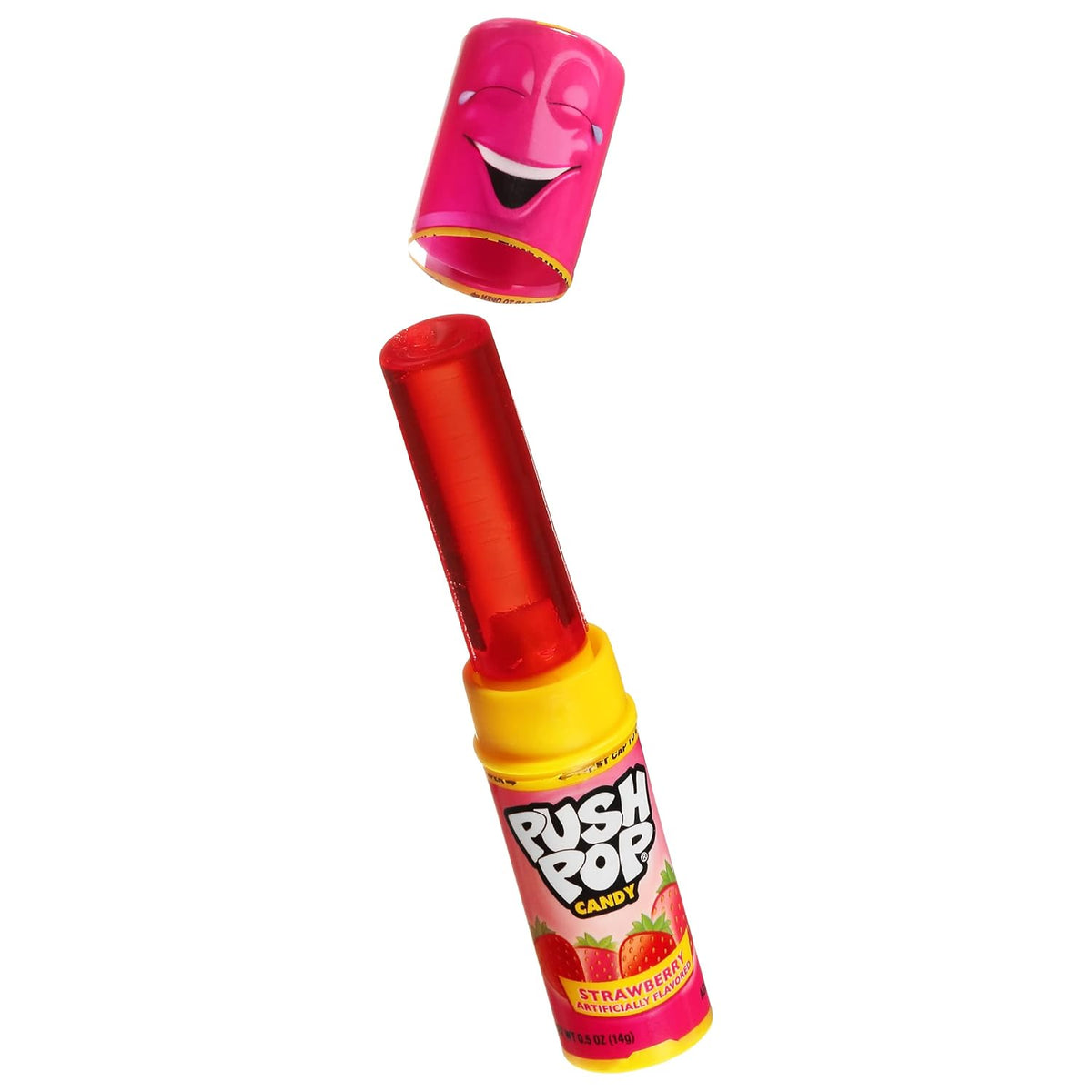 Push Pop Candy Lollipops – Picnic and Park Snack, Portable Individually Wrapped Push Pops