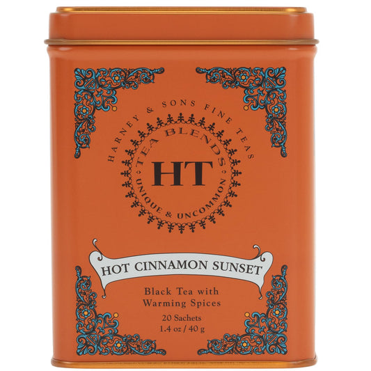 pyramid tea sachets containing full-leaf tea and herbs for loose-leaf quality with teabag convenience