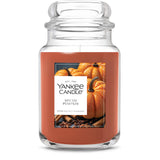 Yankee Candle Autumn Wreath Paraben Free Scented Candle for Cozy Night In and Restorative Me Time Practice