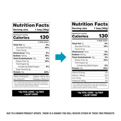 Quest Nutrition Cheese Crackers – Durable Crunchy Bites for Outdoor Adventures, 5g Net Carbs 4-Count