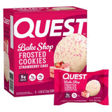 Quest Nutrition Frosted Protein Cookies – Commute Cupholder Fuel for On-the-Go Professionals, Individually Wrapped Protein Cookie