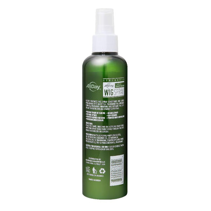 quick-dry, no-residue finish allowing immediate wear after combing