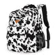 Cow Print Black - 18.5 Inch