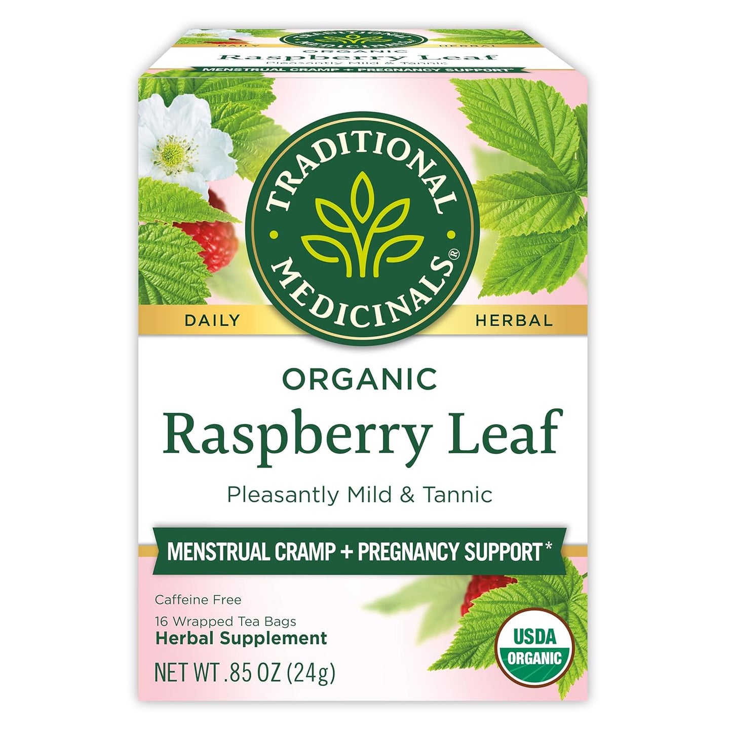 raspberry leaf blend that tones the uterus and eases menstrual cramps