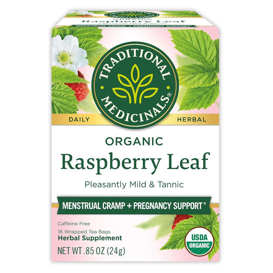 raspberry leaf blend that tones the uterus and eases menstrual cramps