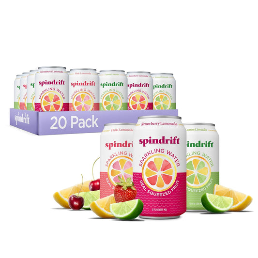 real squeezed fruit as the primary flavor source (no artificial flavors)