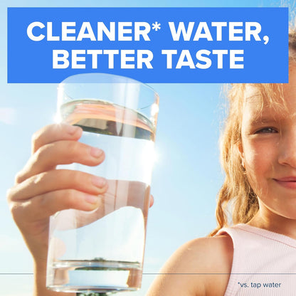 reduces copper, cadmium, and mercury impurities plus chlorine taste and odor