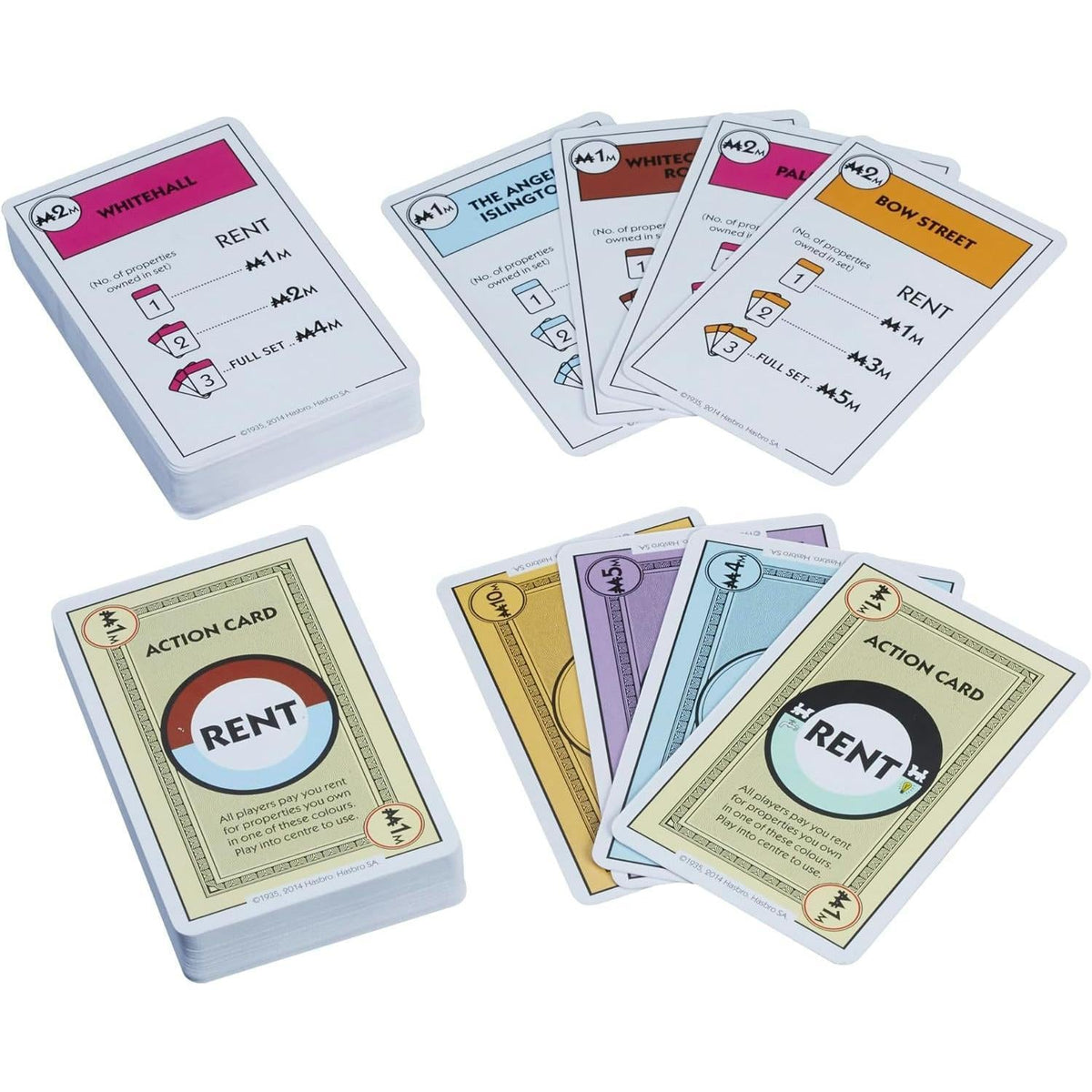 reference cards included to remind players of turn rules