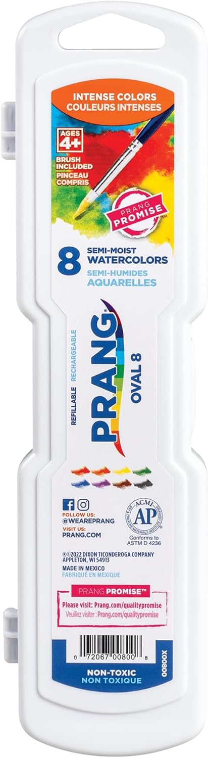 refillable snap-in pan design for economical color replacement