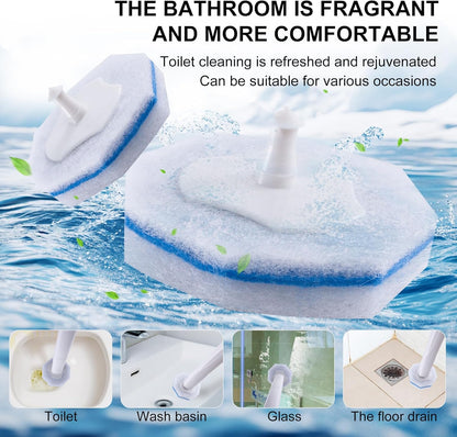 RefreshSupply Disposable Toilet Wand Refills – Nursery & Kids' Bathroom Cleaning, No-Contact Safe Disposal Pads