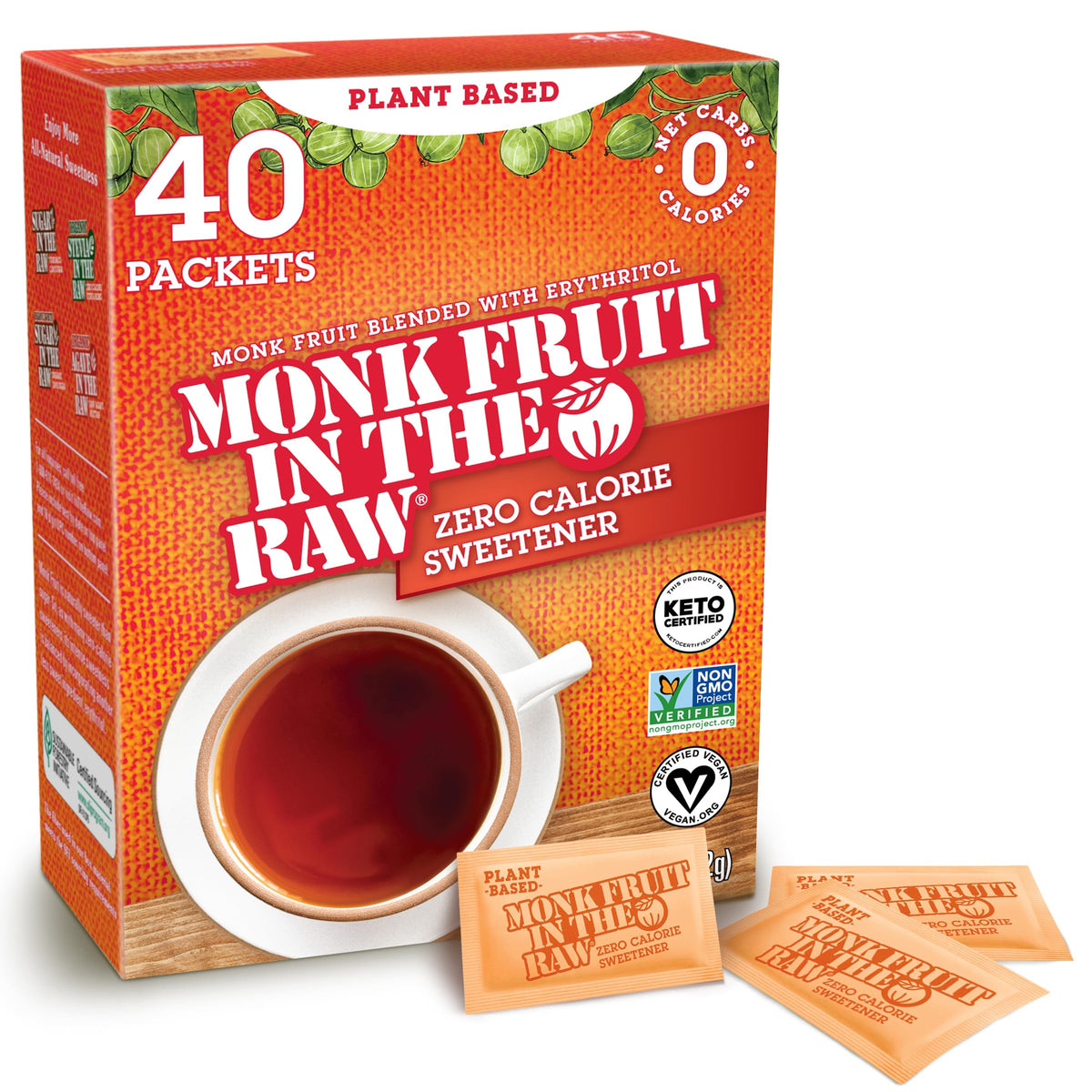 Regular Monk Fruit Packets - 1.12 Ounce (Pack of 1)