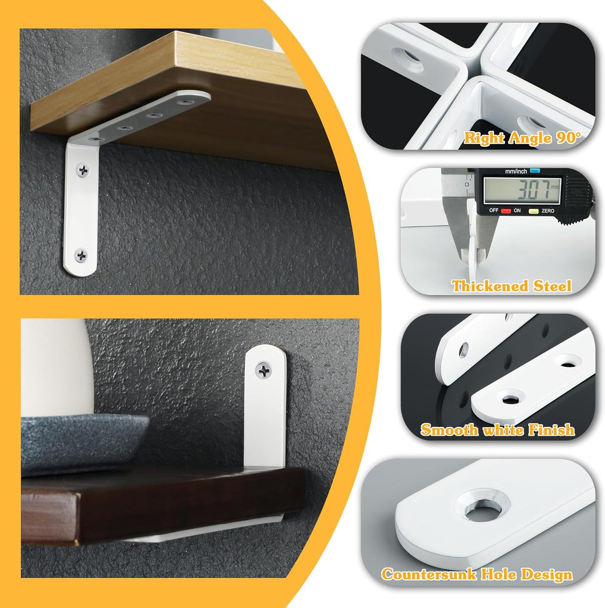 reinforced 4mm-thick option on 6x4 inch model for heavier loads