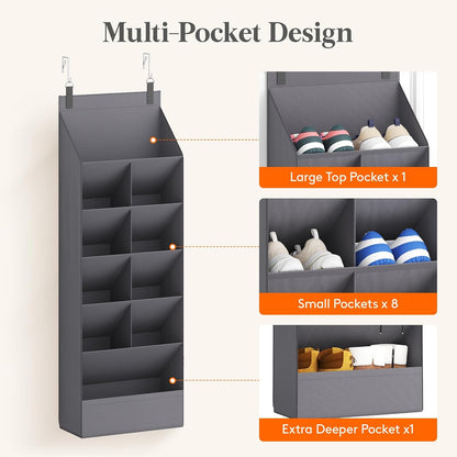 reinforced bottom pockets engineered to hold two pairs of mid-calf boots each