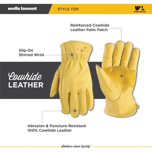 reinforced leather palm patch for enhanced grip and wear resistance