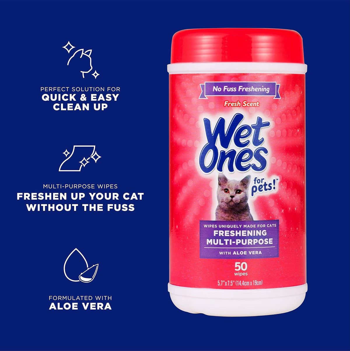 resealable canister to maintain wipe freshness between uses