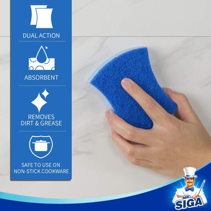 reusable design that rinses clean and dries quickly to resist odor
