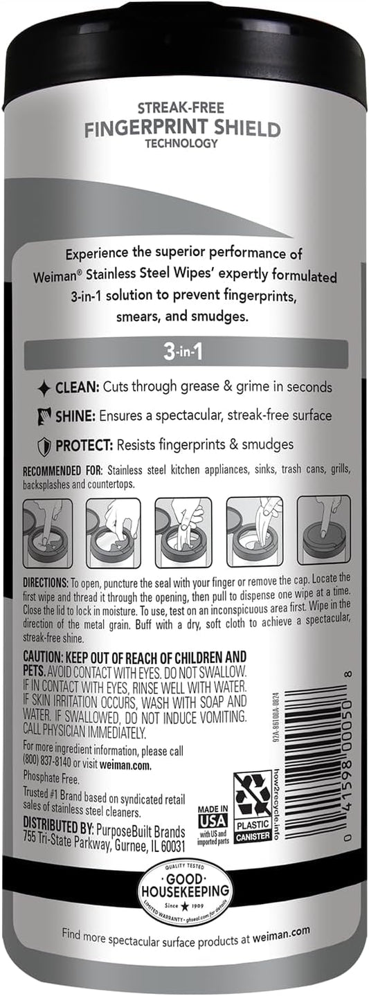 reusable microfiber buffing cloth included