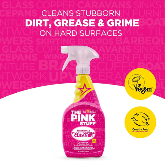 rhubarb-scented multi-surface formula safe for porcelain, ceramic, glass, and stainless steel