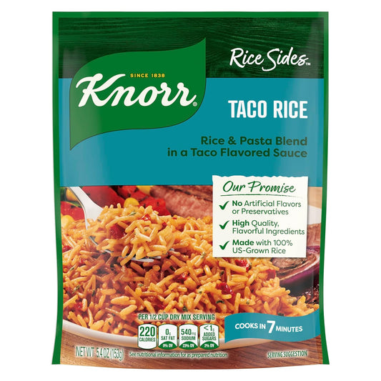 rice and vermicelli pasta blend (wheat flour and durum flour) for distinctive texture
