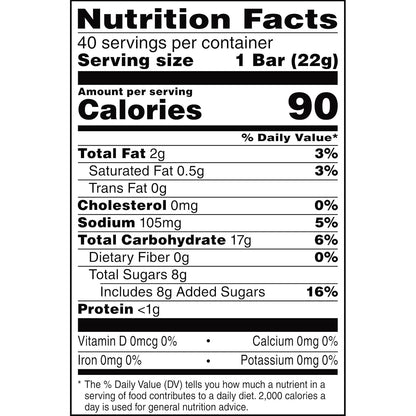 Rice Krispies Treats Original Marshmallow Squares – Kids Lunchbox Snack, 40 Individually Wrapped Cereal Bars