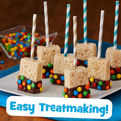 Rice Krispies Treats Pre-Made Sheet – Fun DIY Gift Base for Kids' Birthday Party Hosts, 32oz