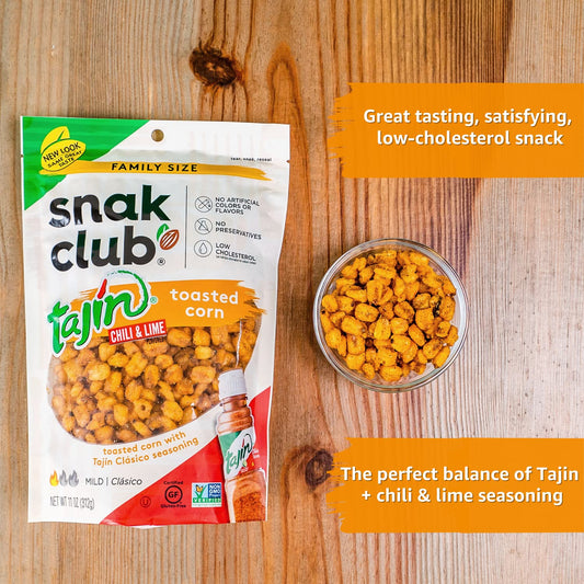 roasted corn nugget base providing crunch without frying