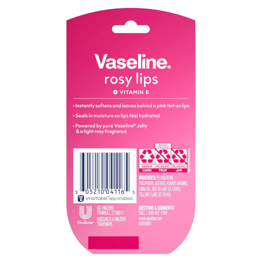rosy tint with glossy finish for natural-looking color