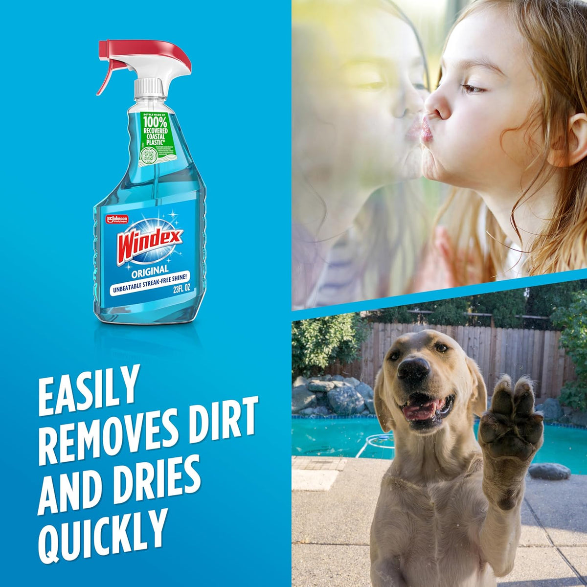 rotatable on/off spray nozzle with wide spray pattern