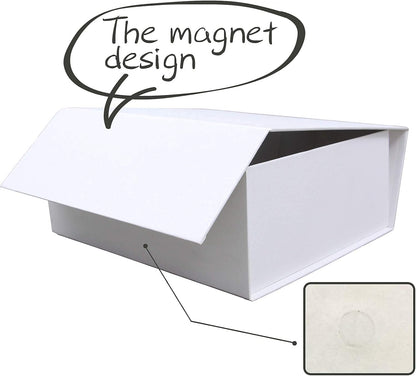 Rsgift Magnetic Closure Gift Box – Stylish Bedroom Storage, Decorative Keepsake Organizer for Living Room