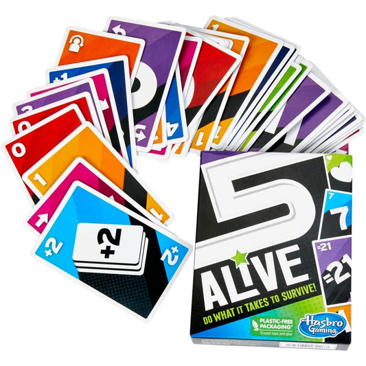 running-total-under-21 core mechanic with 5-life elimination system