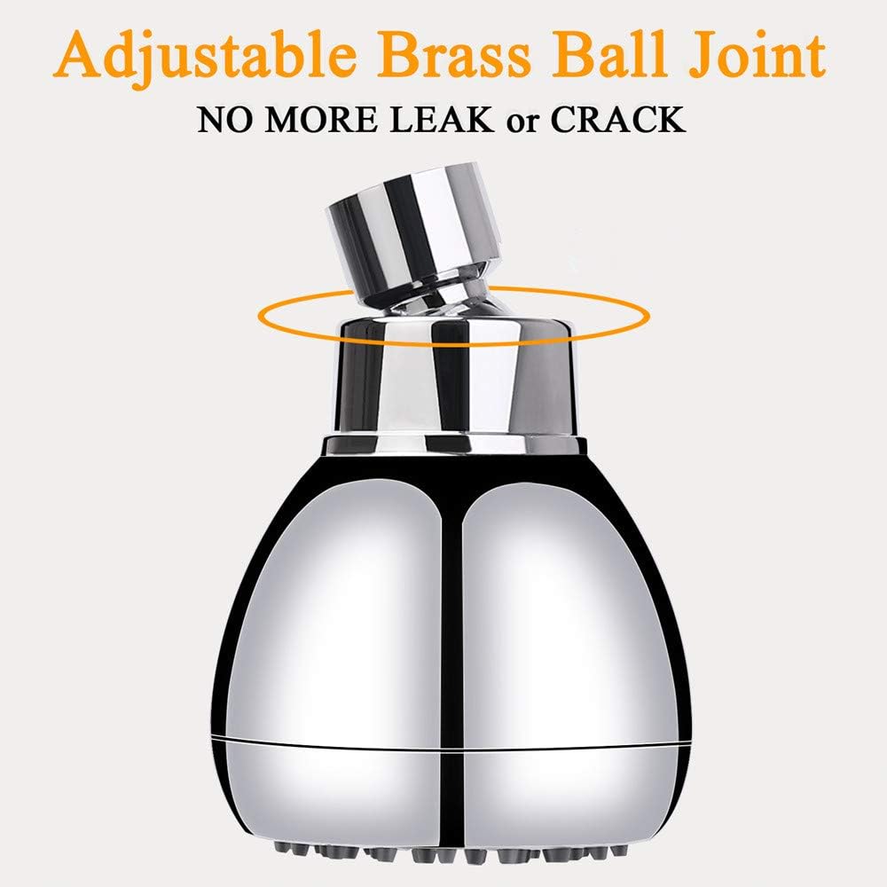 rustproof abs body available in chrome, brushed nickel, matte black, and oil rubbed bronze