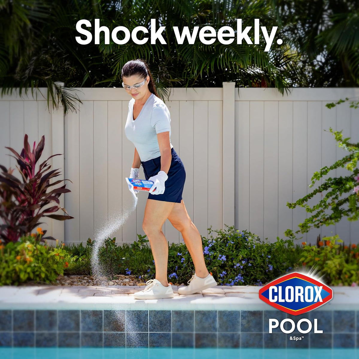safe for all pool surfaces including vinyl, plaster, fiberglass, and tile