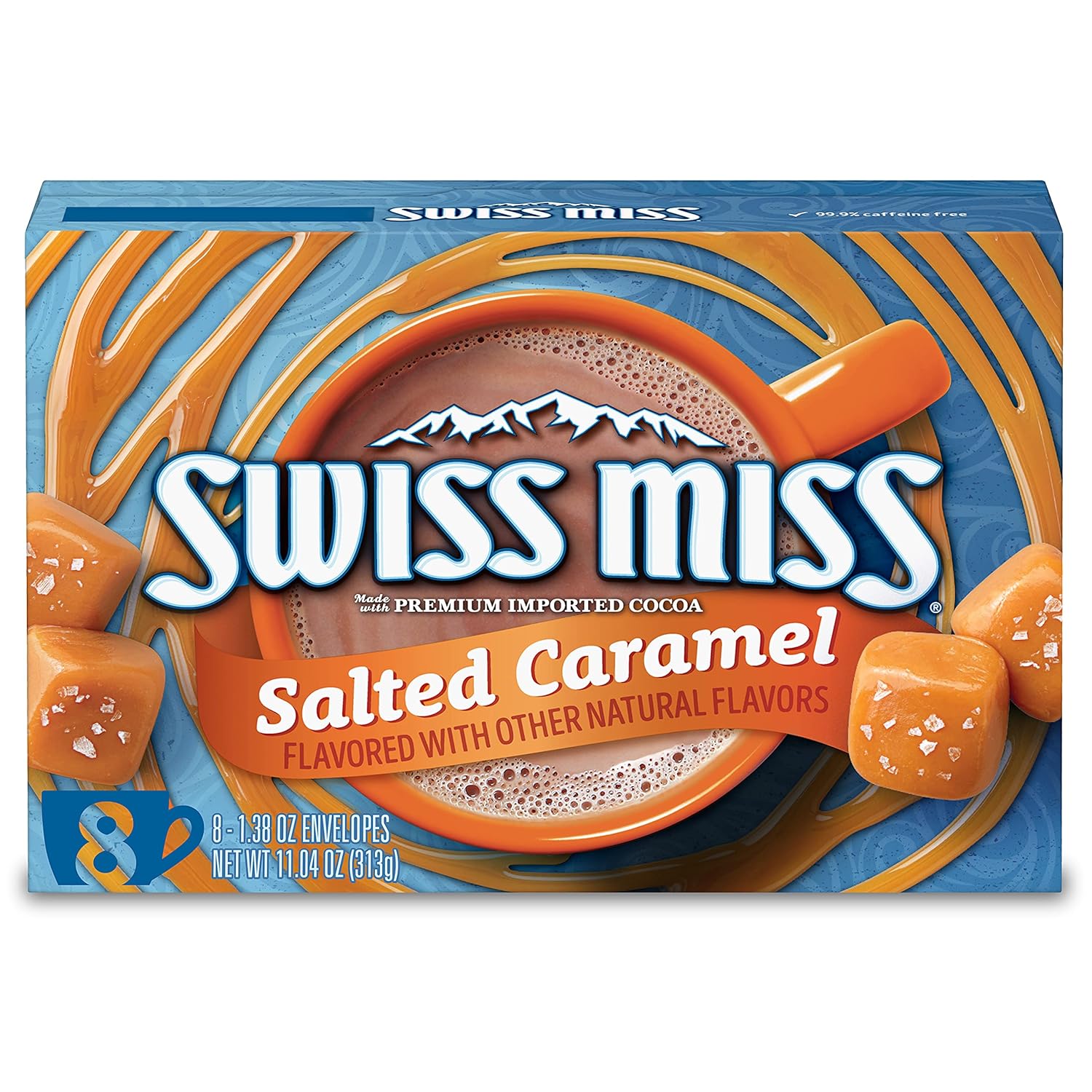 salted caramel flavor profile combined with real cocoa