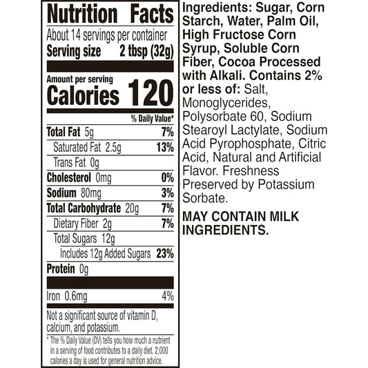 same calorie count as the regular version, preserving indulgence