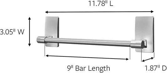 satin nickel rust-resistant metal finish
