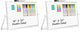White - 16'' x 12'' (Pack of 2)